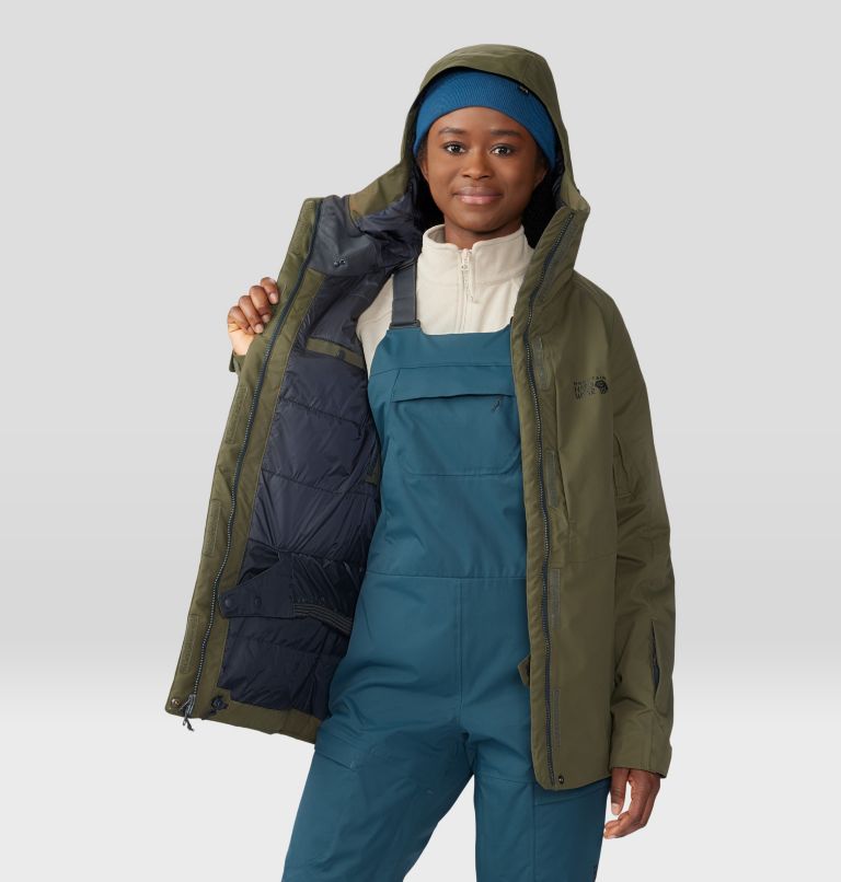 Women's Firefall/2 Insulated Jacket, Color: Dark Pine, image 10