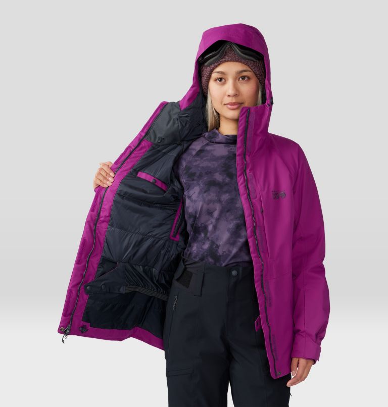 Women's Firefall/2 Insulated Jacket, Color: Berry Glow, image 10