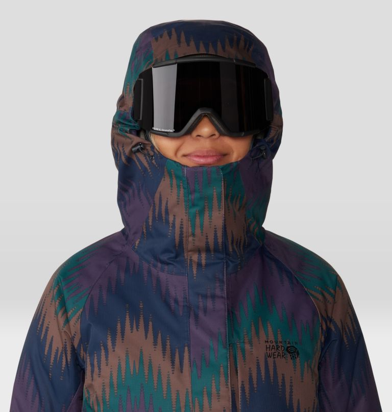 Thumbnail: Women's Firefall/2 Insulated Jacket, Color: Blurple Zigzag Print, image 4