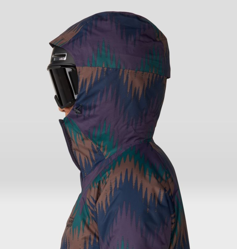 Thumbnail: Women's Firefall/2 Insulated Jacket, Color: Blurple Zigzag Print, image 5