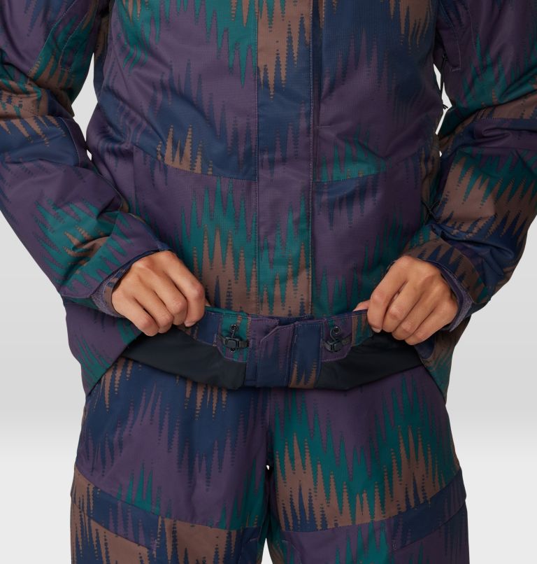 Thumbnail: Women's Firefall/2 Insulated Jacket, Color: Blurple Zigzag Print, image 9