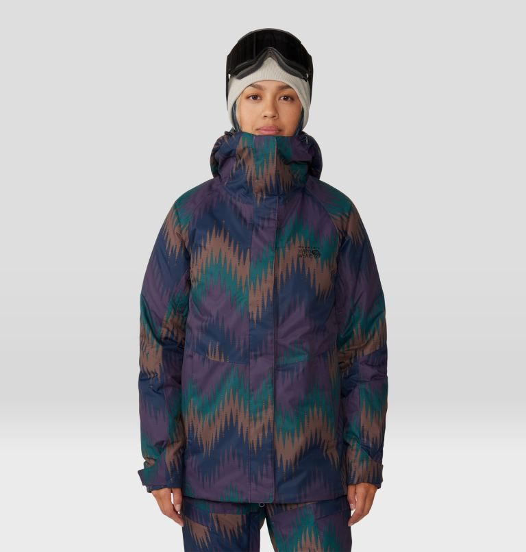 Thumbnail: Women's Firefall/2 Insulated Jacket, Color: Blurple Zigzag Print, image 1