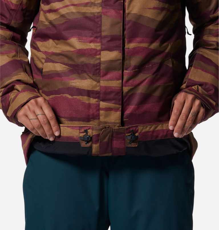 Thumbnail: Women's Firefall/2 Insulated Jacket, Color: Cocoa Red Landscape Print, image 9