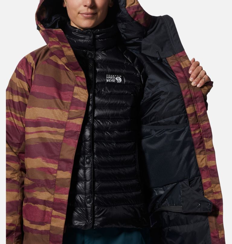 Thumbnail: Women's Firefall/2 Insulated Jacket, Color: Cocoa Red Landscape Print, image 11