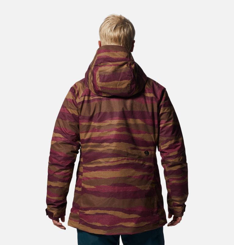 Thumbnail: Women's Firefall/2 Insulated Jacket, Color: Cocoa Red Landscape Print, image 2