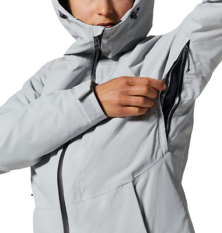 Women's Firefall/2 Jacket, Color: Glacial, image 6