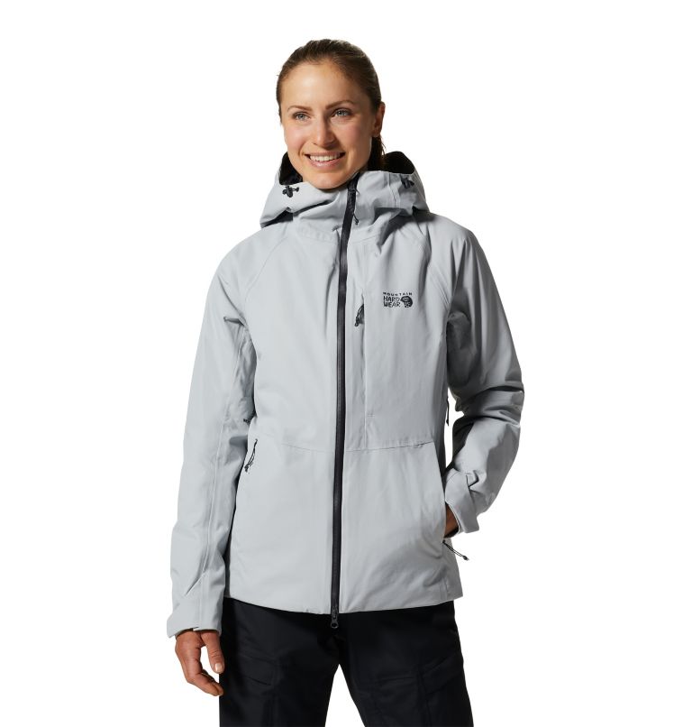 Glacial womens long waterproof 2024 jacket