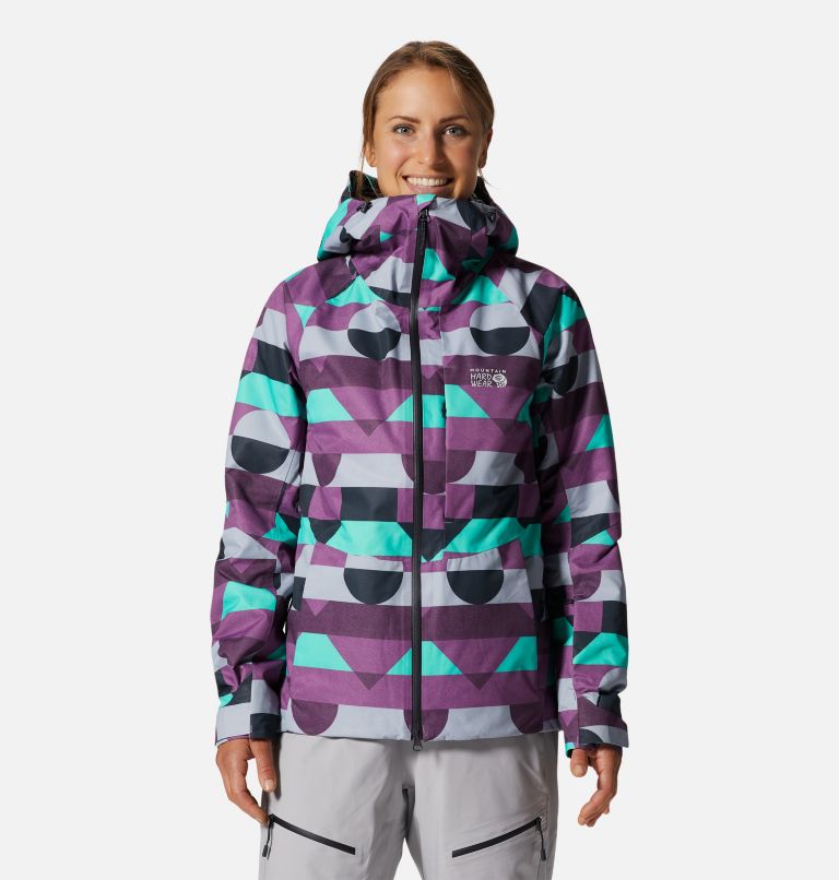 Women's Firefall/2 Jacket, Color: Vervain Geoland Multi, image 1