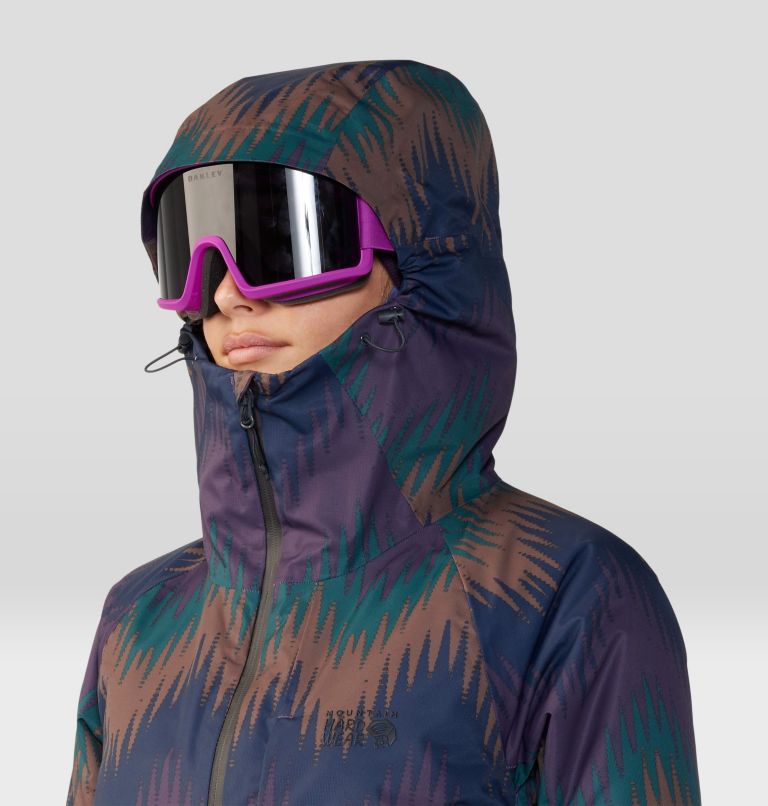 Manteau Firefall/2 Femme, Color: Blurple Zigzag Print, image 6