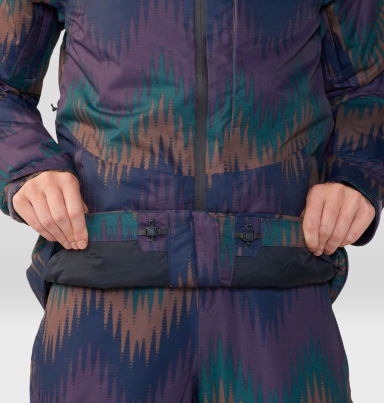 Women's Firefall/2 Jacket, Color: Blurple Zigzag Print, image 9
