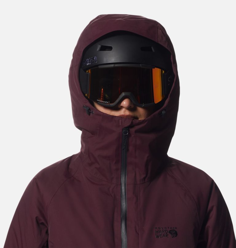 Women's Firefall/2 Jacket, Color: Cocoa Red, image 4