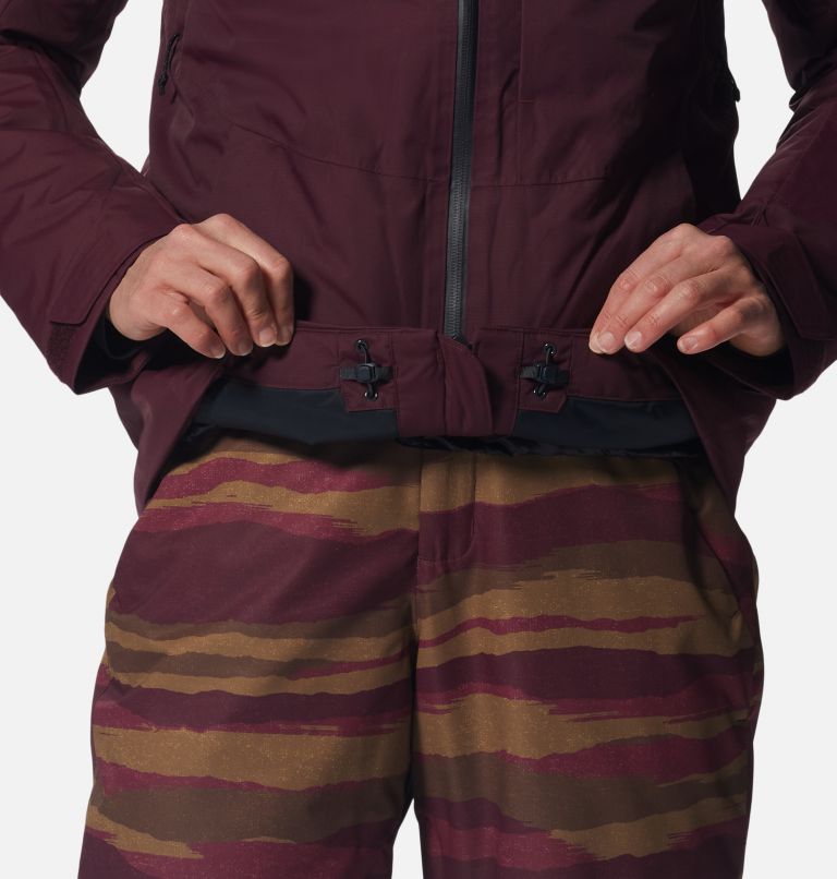 Women's Firefall/2 Jacket, Color: Cocoa Red, image 8