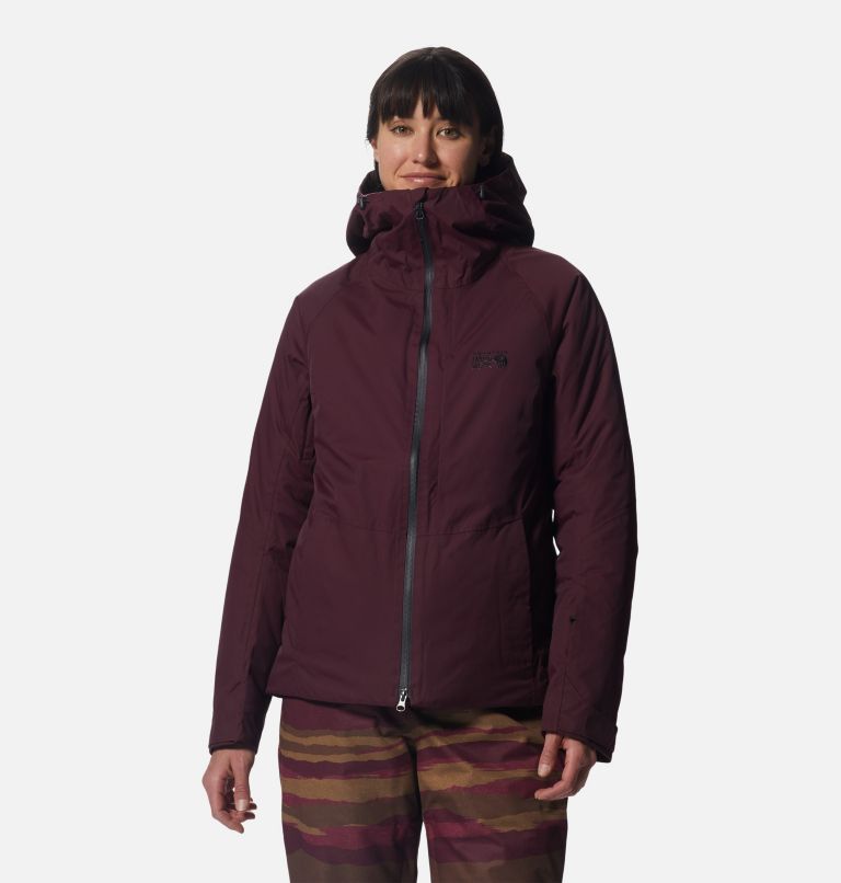Women's Firefall/2 Jacket, Color: Cocoa Red, image 1