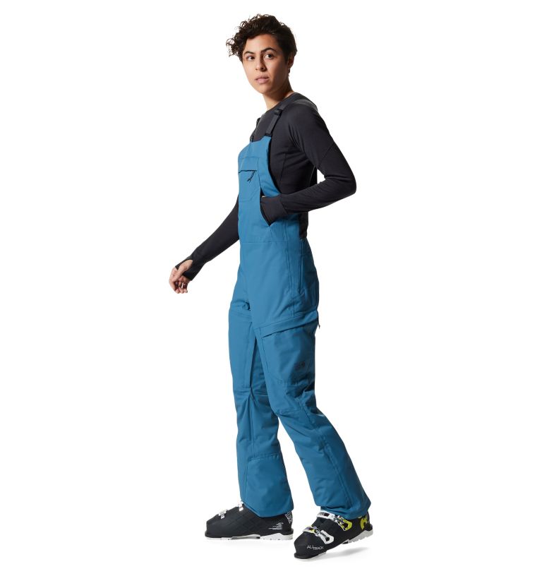 Women's Firefall/2 Bib, Color: Caspian, image 3