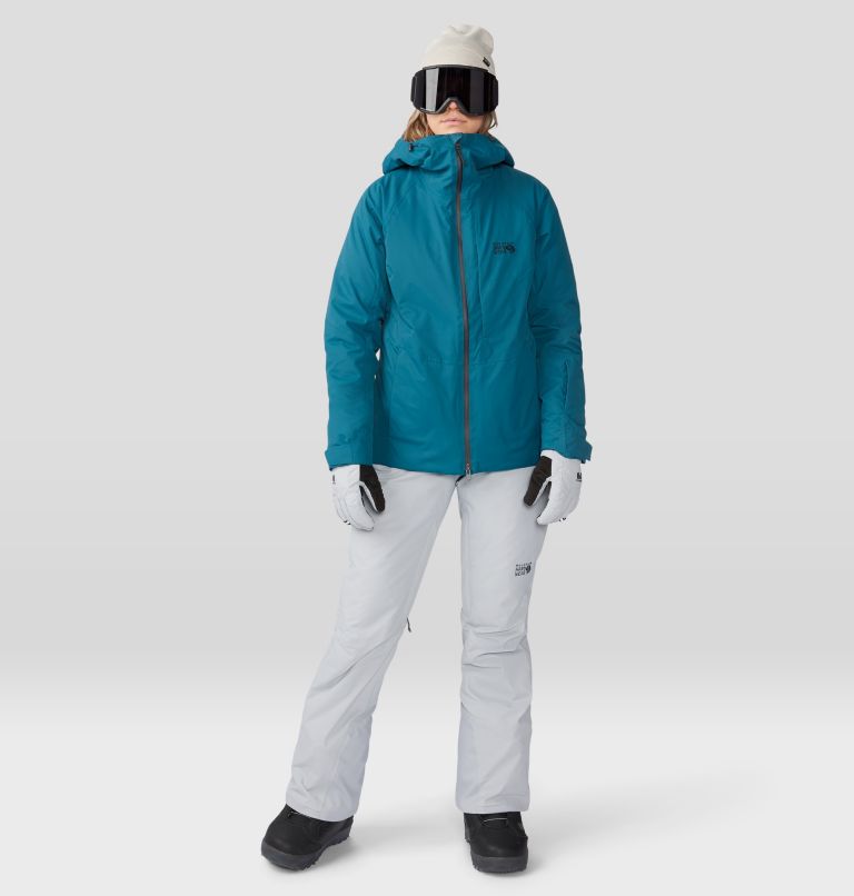 Women's Firefall/2 Insulated Pant, Color: Glacial, image 9