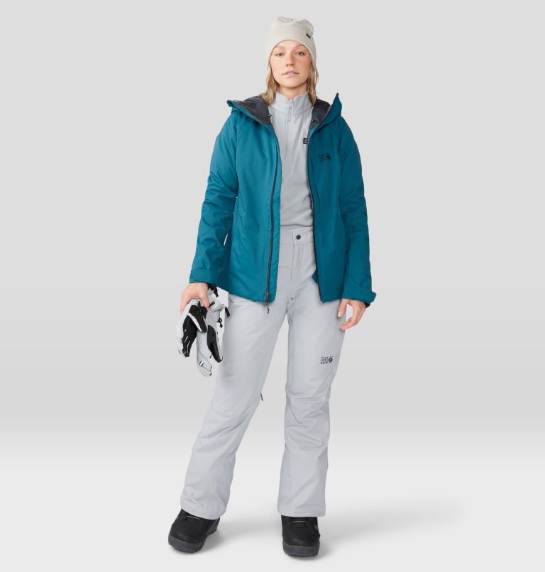 Women's Firefall/2 Insulated Pant, Color: Glacial, image 10