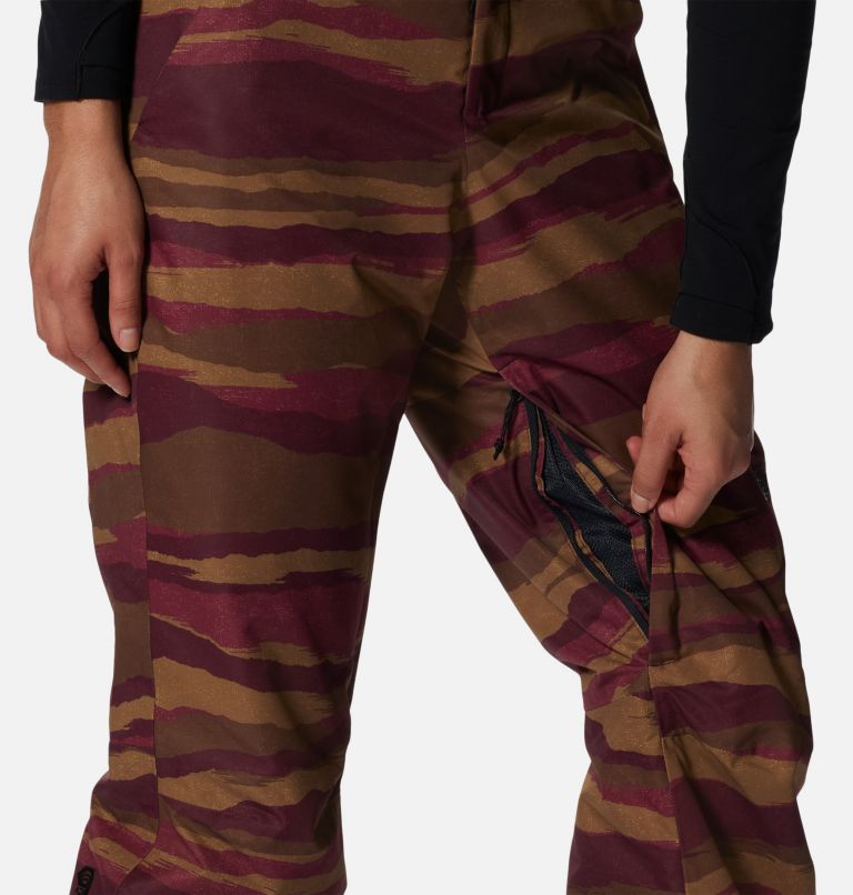 Thumbnail: Firefall/2 Insulated Pant | 605 | XS, Color: Cocoa Red Landscape Print, image 7