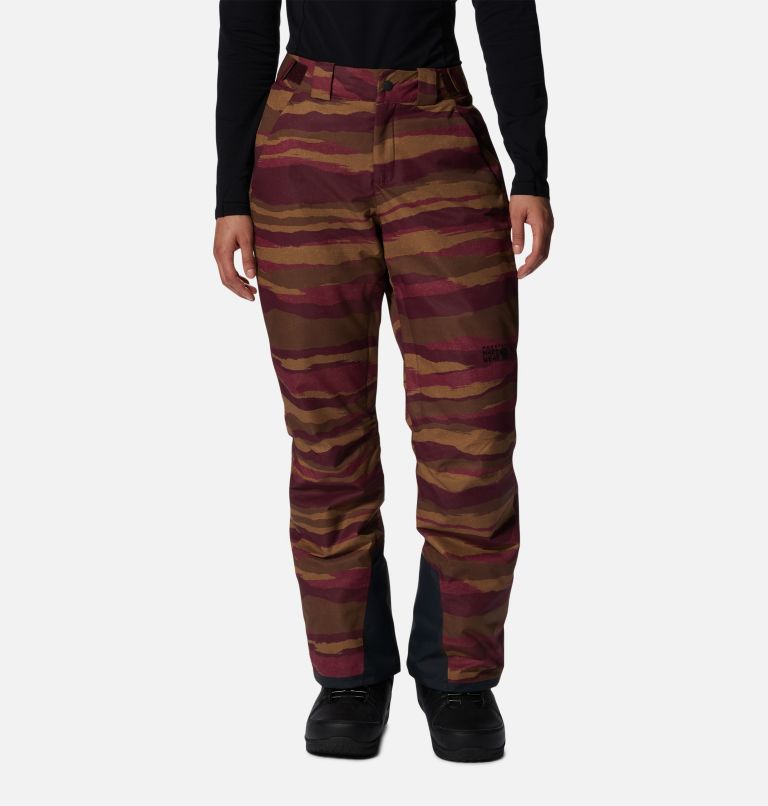 Thumbnail: Women's Firefall/2 Insulated Pant, Color: Cocoa Red Landscape Print, image 1
