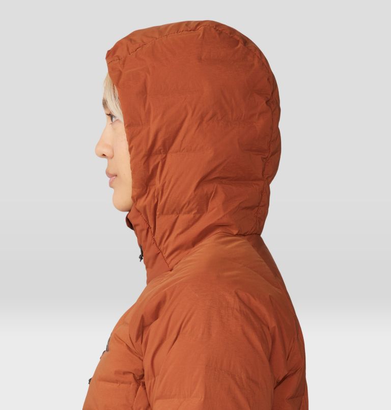 Women's Stretchdown Hoody, Color: Iron Oxide, image 5