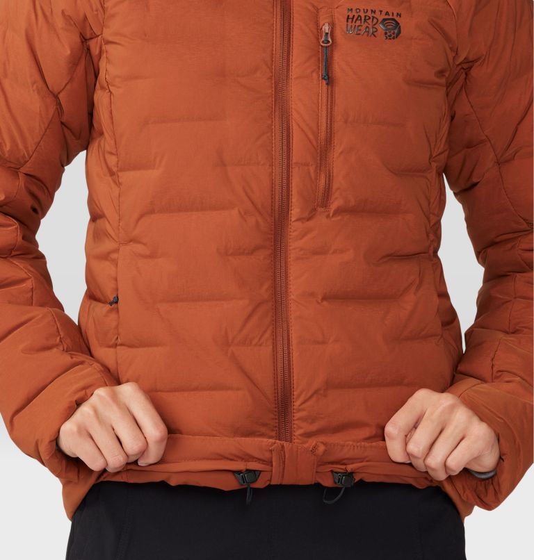 Women's Stretchdown Hoody, Color: Iron Oxide, image 6