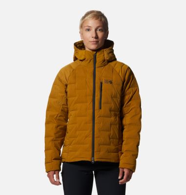 Metallic Sunset Mountain Puffer Jacket - Women - Ready-to-Wear