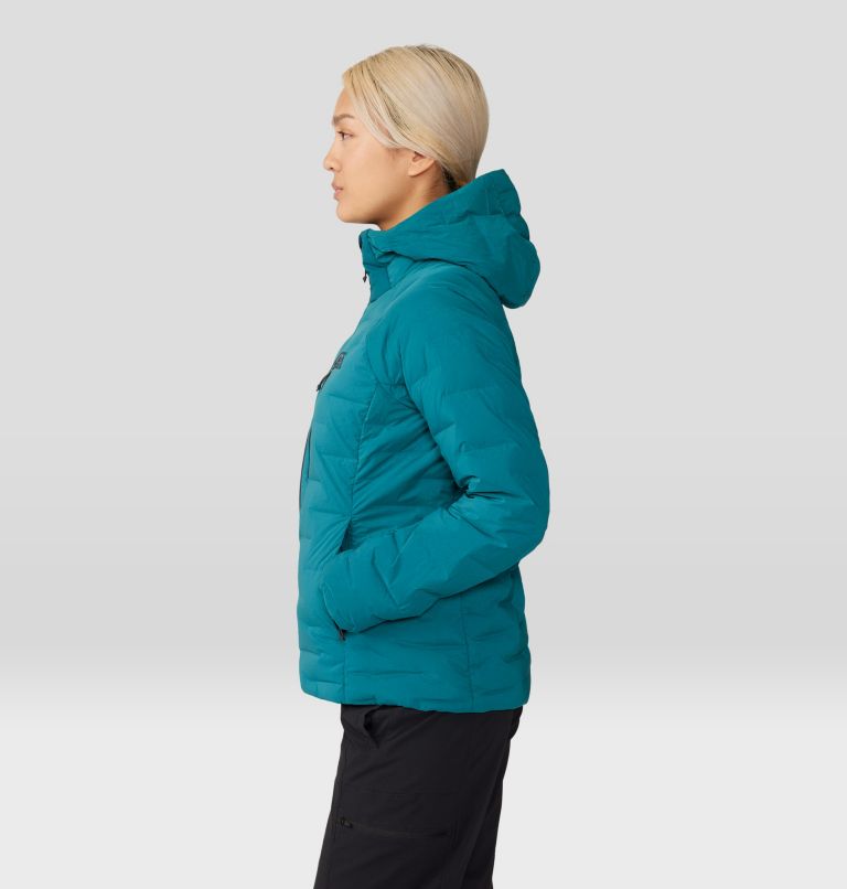 Thumbnail: Women's Stretchdown Hoody, Color: Jack Pine, image 3