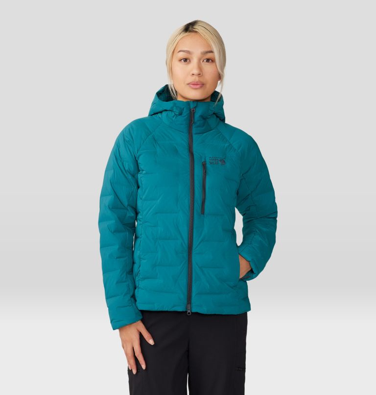 Thumbnail: Women's Stretchdown Hoody, Color: Jack Pine, image 9