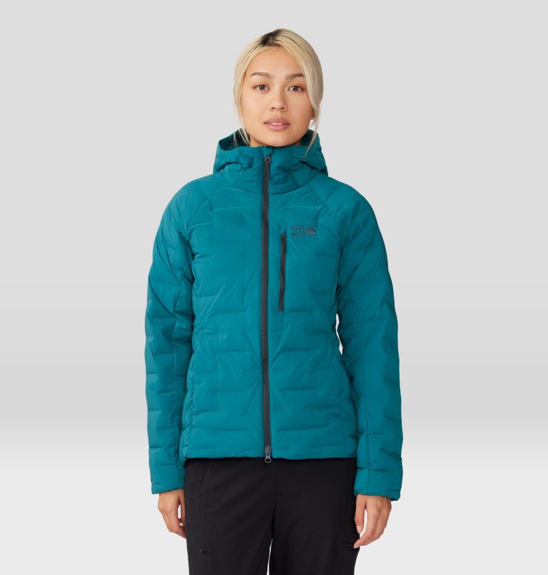 Thumbnail: Women's Stretchdown Hoody, Color: Jack Pine, image 1