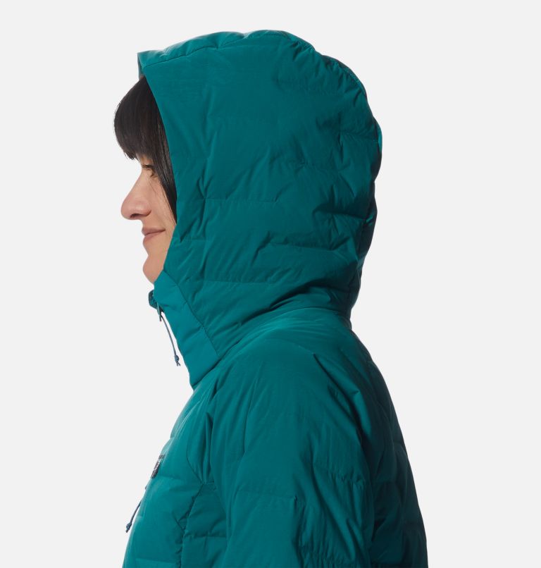 Women's Stretchdown Hoody, Color: Botanic, image 5
