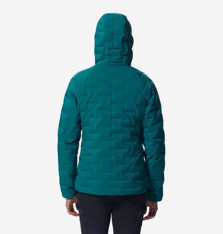 Women's Stretchdown Hoody, Color: Botanic, image 2
