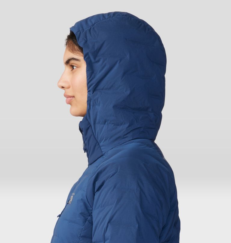 Women's Stretchdown Hoody, Color: Outer Dark, image 5