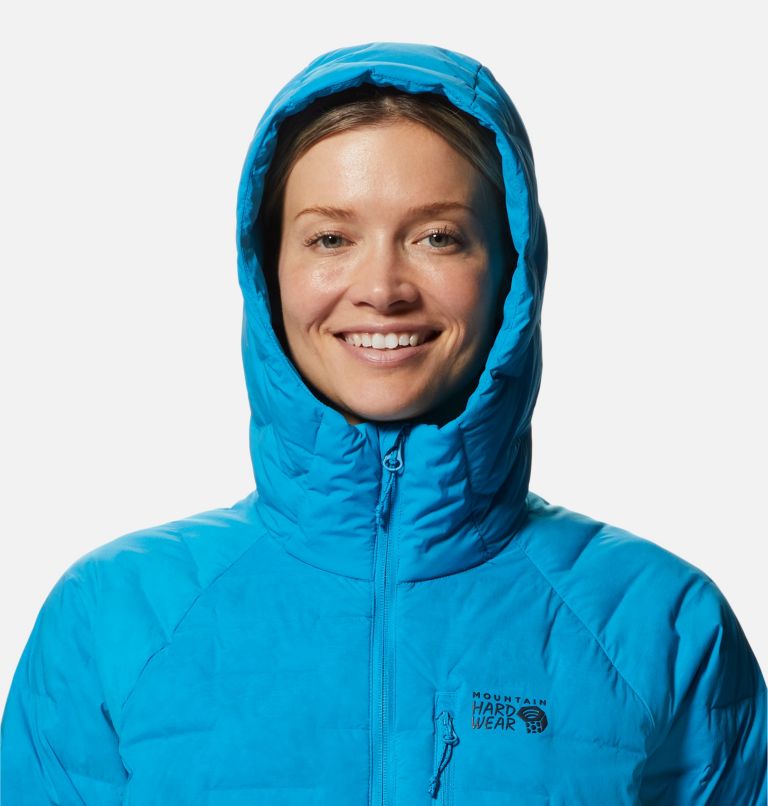 Thumbnail: Stretchdown Hoody | 434 | S, Color: Electric Sky, image 4