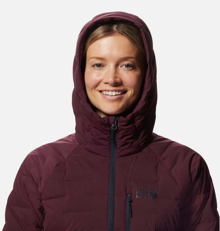 Stretchdown Hoody | 604 | XS, Color: Cocoa Red, image 4