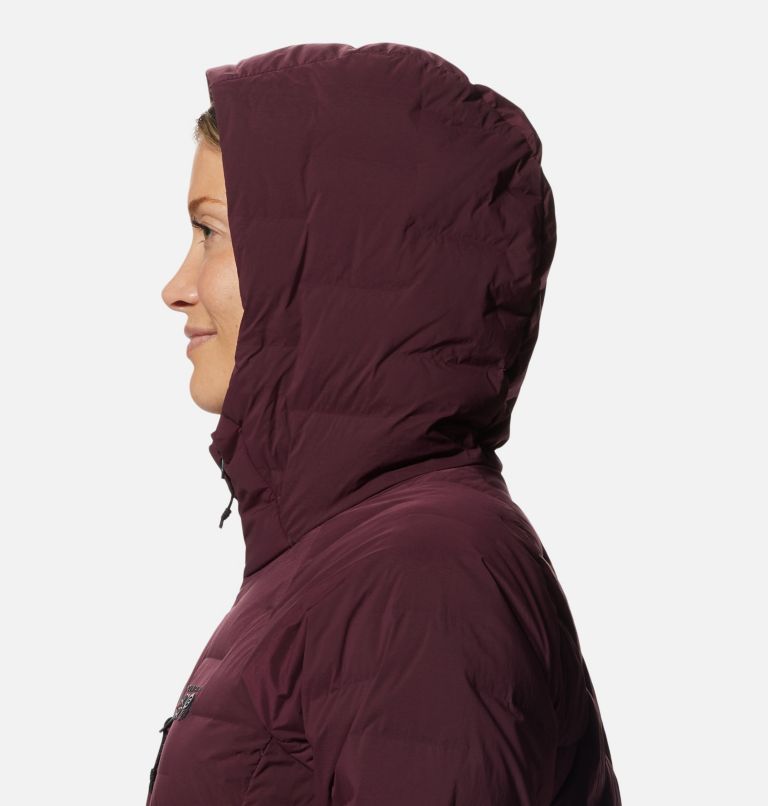 Thumbnail: Stretchdown Hoody | 604 | L, Color: Cocoa Red, image 5