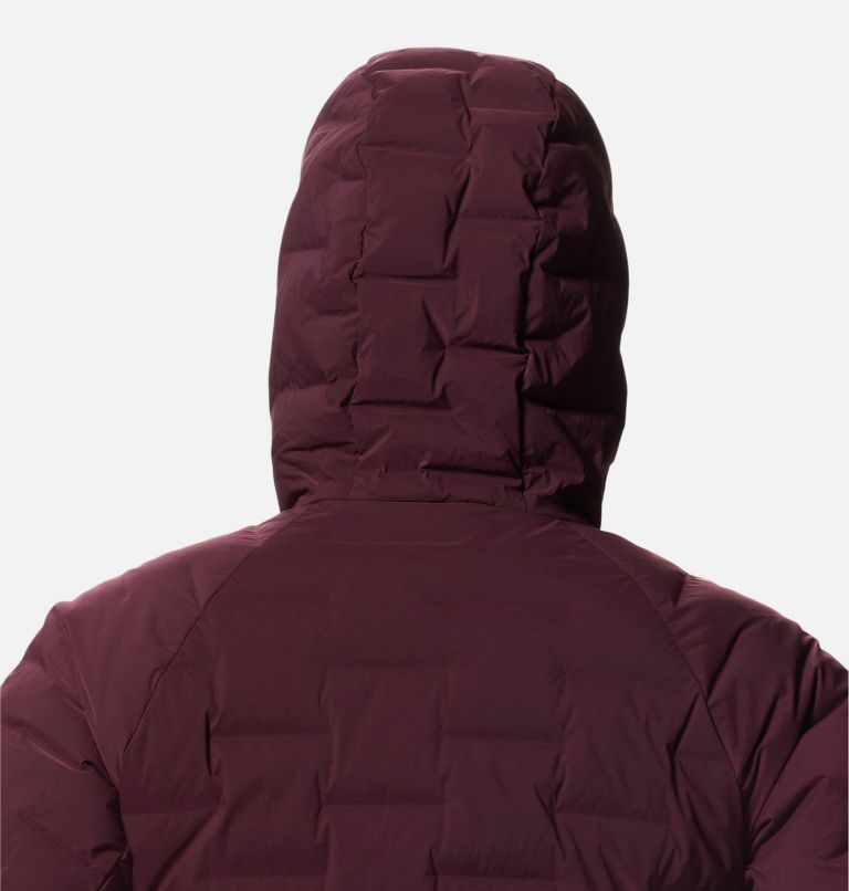 Thumbnail: Stretchdown Hoody | 604 | L, Color: Cocoa Red, image 6