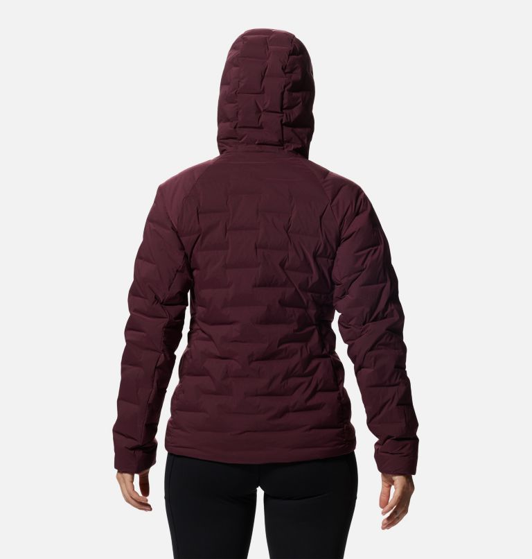 Thumbnail: Stretchdown Hoody | 604 | XS, Color: Cocoa Red, image 2