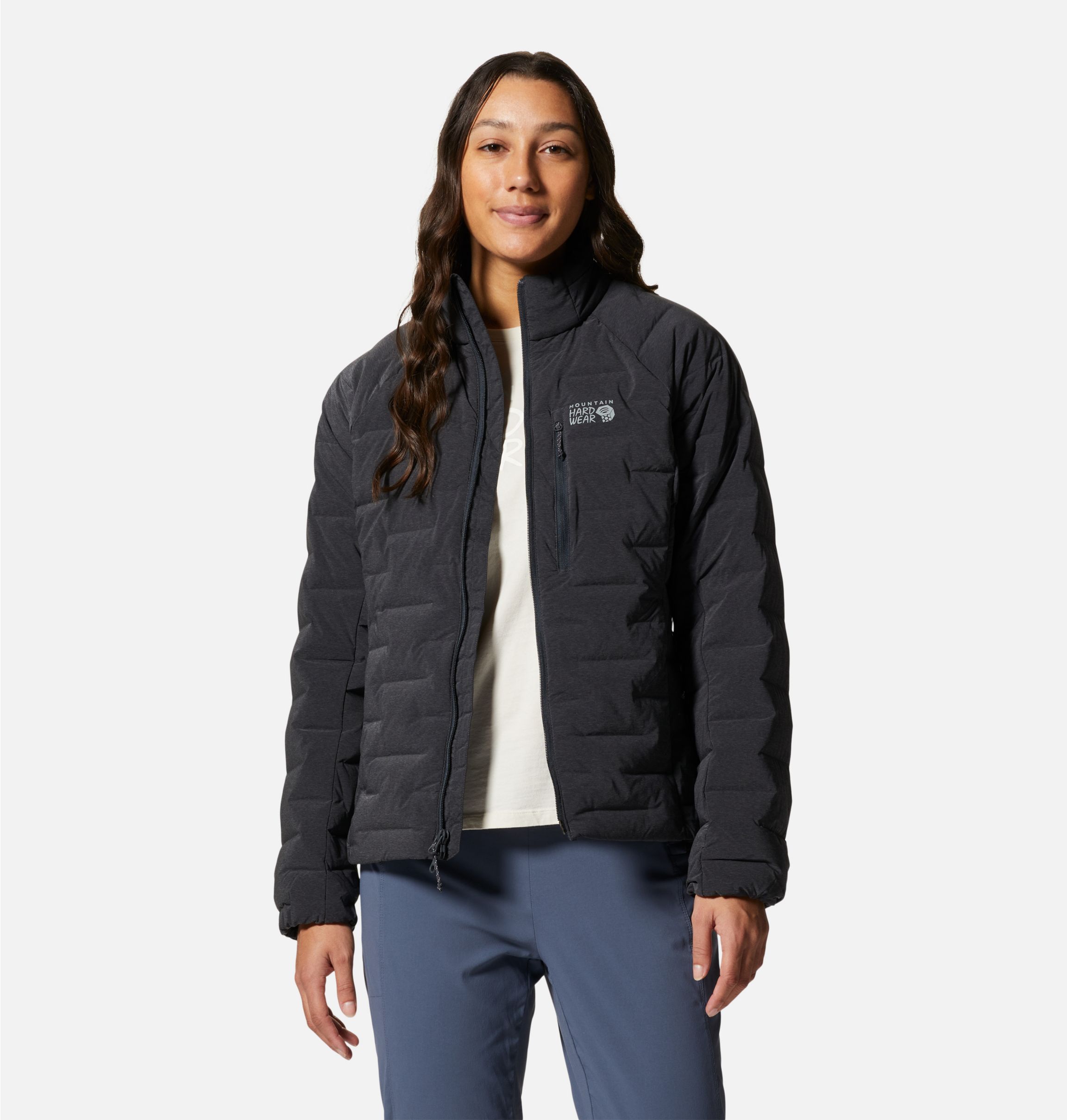 Mountain hardwear women's stretchdown hd hooded jacket best sale