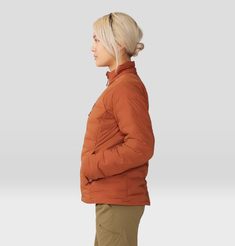 Women's Stretchdown Jacket, Color: Iron Oxide, image 3