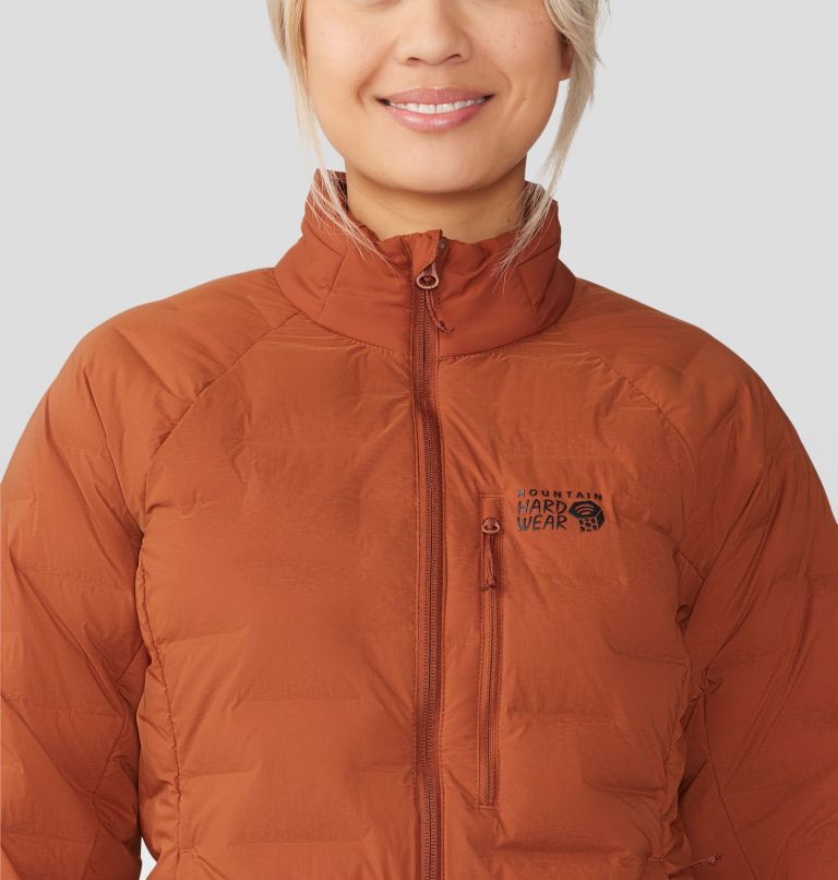 Women's Stretchdown Jacket, Color: Iron Oxide, image 4