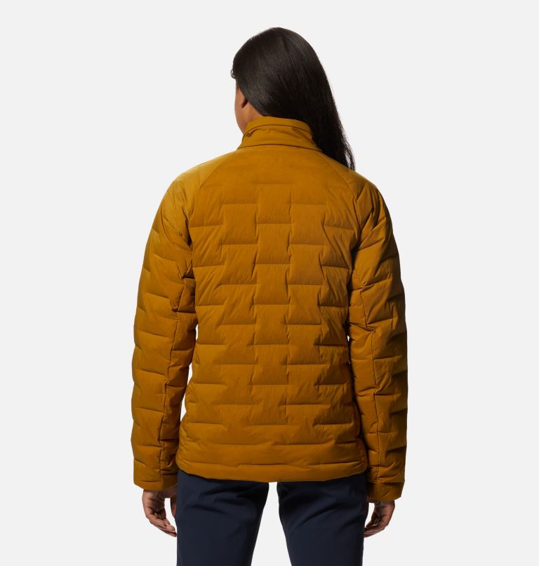 Manteau Stretchdown Femme, Color: Olive Gold, image 2