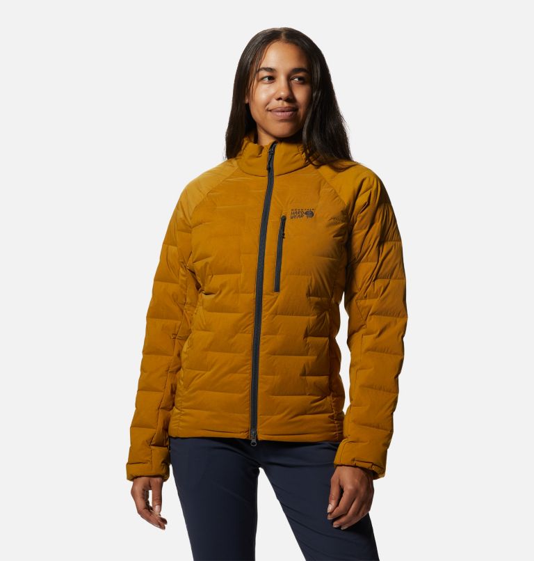 Thumbnail: Stretchdown Jacket | 255 | S, Color: Olive Gold, image 1
