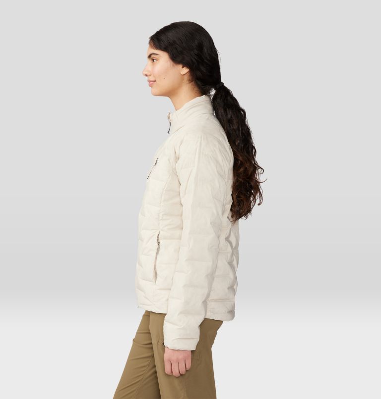 Thumbnail: Women's Stretchdown Jacket, Color: Wild Oyster, image 3
