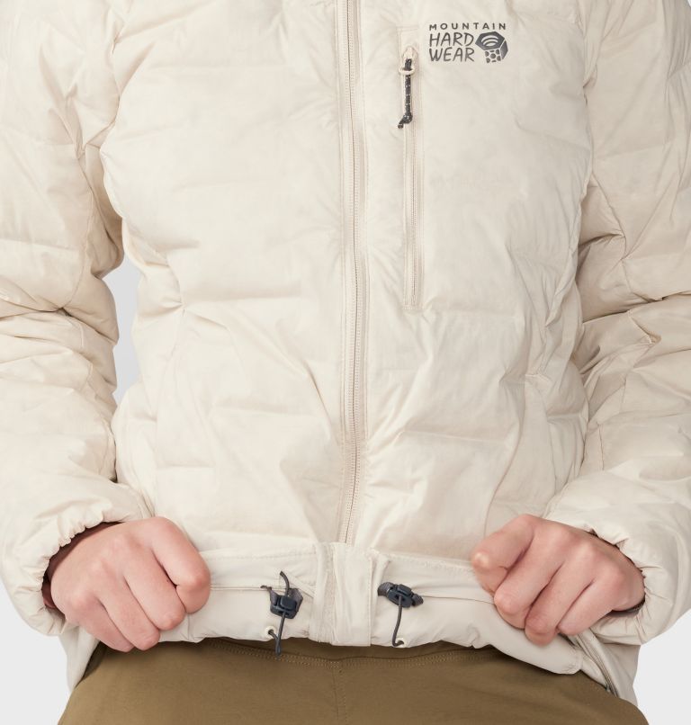 Thumbnail: Women's Stretchdown Jacket, Color: Wild Oyster, image 6