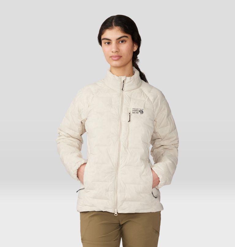 Thumbnail: Women's Stretchdown Jacket, Color: Wild Oyster, image 1