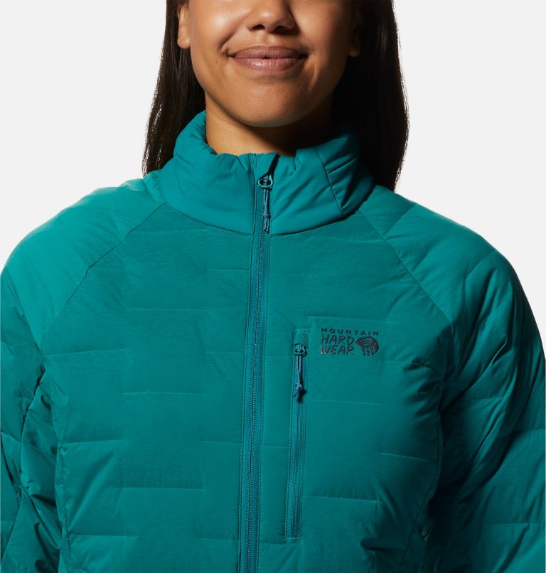 Manteau Stretchdown Femme, Color: Botanic, image 4
