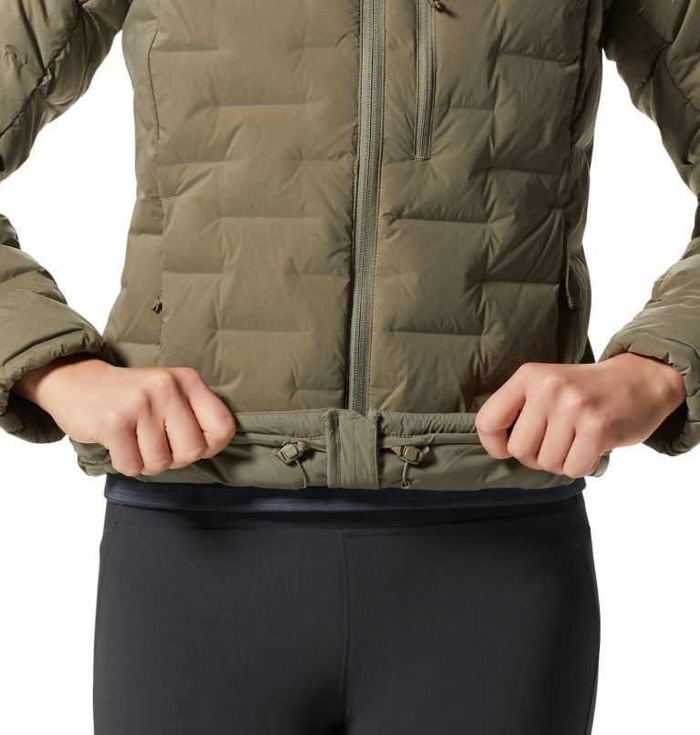 Manteau Stretchdown Femme, Color: Stone Green, image 5