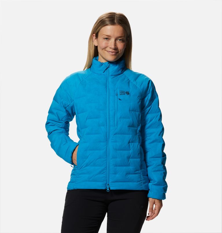 Thumbnail: Women's Stretchdown Jacket, Color: Electric Sky, image 1