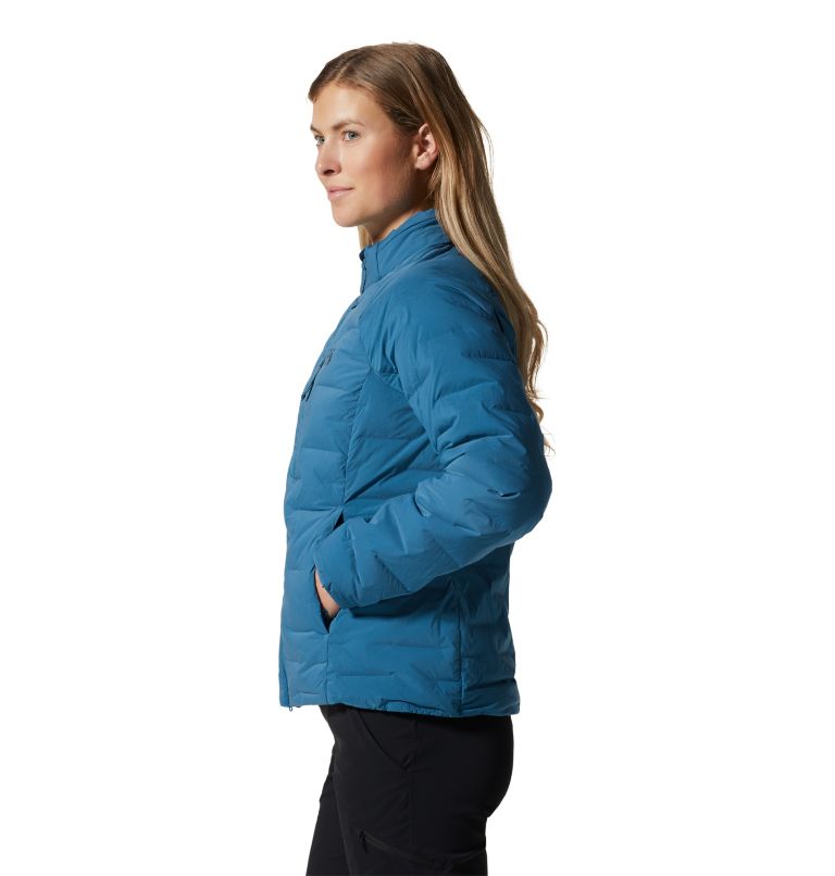 Manteau Stretchdown Femme, Color: Caspian, image 3