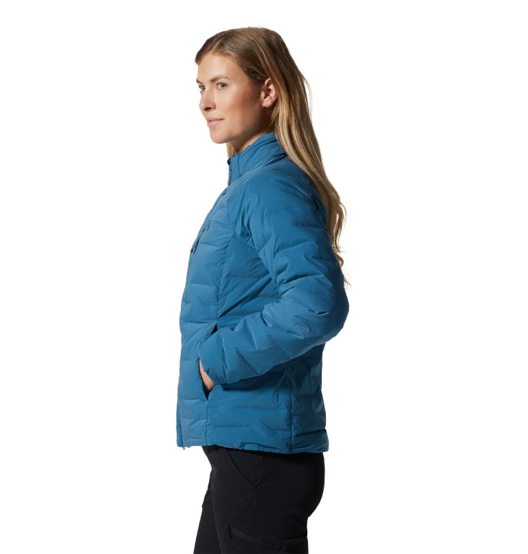 Thumbnail: Women's Stretchdown Jacket, Color: Caspian, image 3