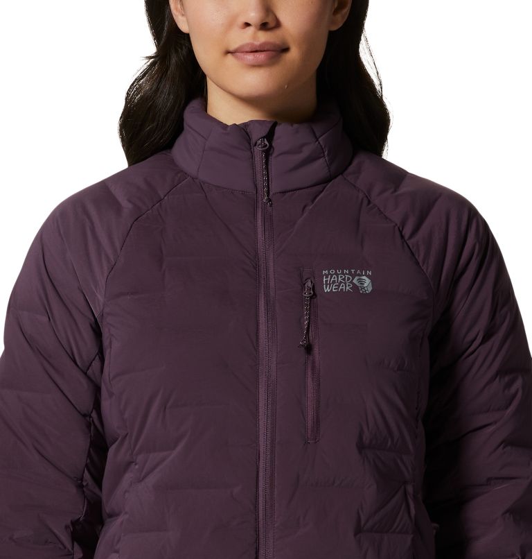 Thumbnail: Women's Stretchdown Jacket, Color: Dusty Purple, image 4